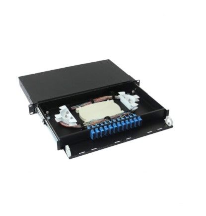 BETA CAVI OD6DXSCUPCOM2F Cassetto ottico 6 core fornito con 6 bussole duple