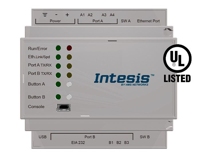 INTESIS INKNXDAL0640200 DALI to KNX TP Gateway - 1 channel