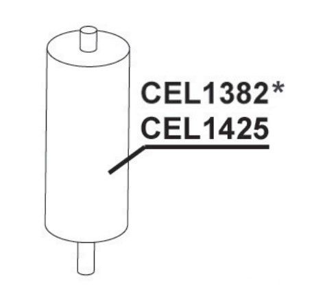 RIB CEL1425 COND.10MF 450V C/CABLE. (L=35CM X K500)
