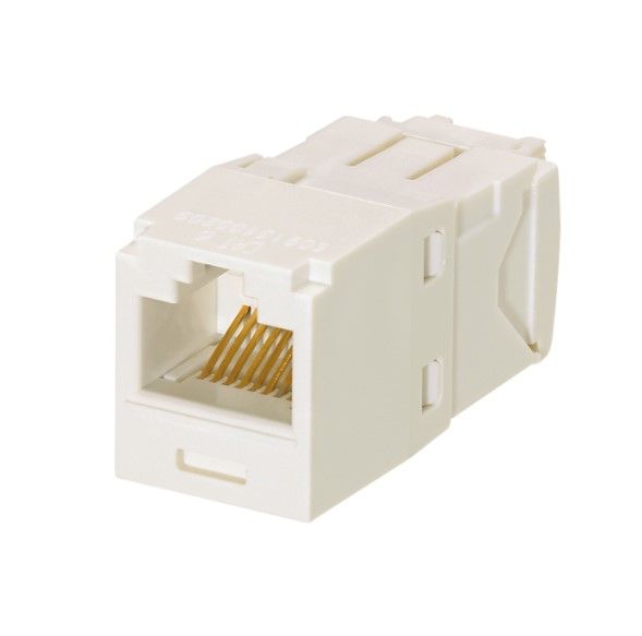 PANDUIT CJ688TGIW Mini-Com Module- Cat 6- UTP- 8 pos 8 wire- Univers
