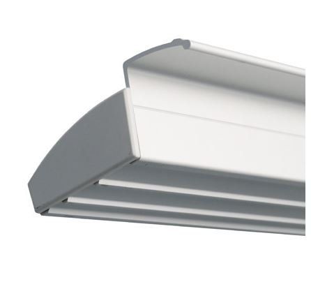 CDVI PRP800 2500mm handle profile to be installed on the back side of the door