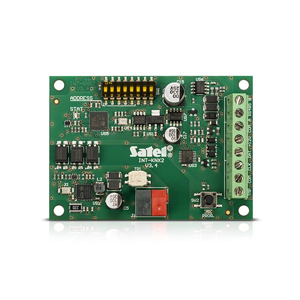 SATEL INT-KNX-2 Bidirectional interface on BUS for KNX home automation systems