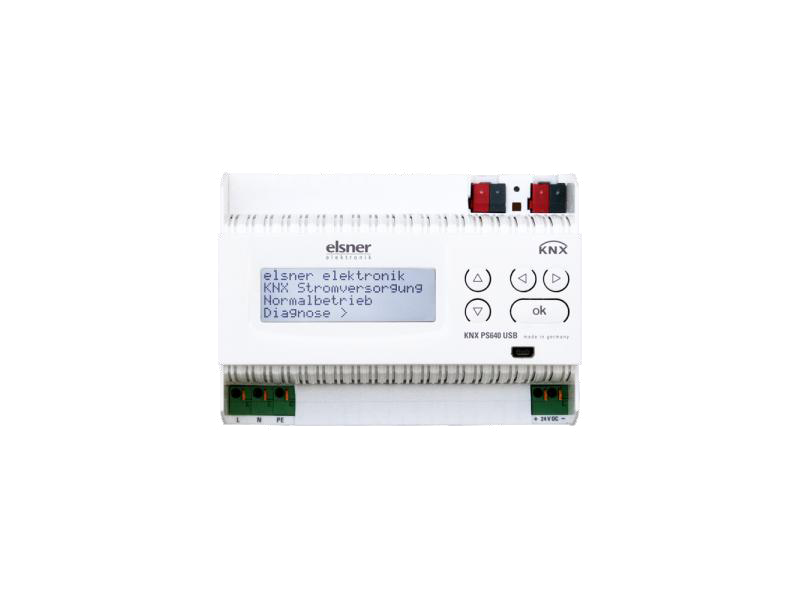 ELSNER 70143 KNX PS640 USB KNX power adapter with USB connector