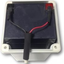 POLITEC LAR B 4 12V 4Ah battery for LAR 18 in a watertight container.