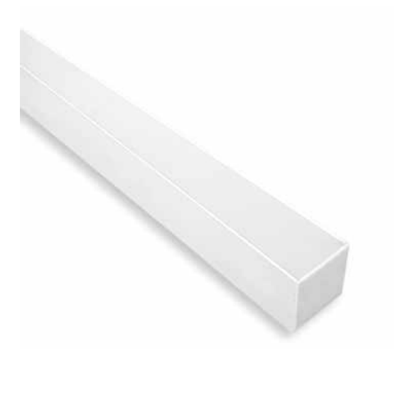NEXTALITE APE-244/2215.W Lampada lineare 26x26mm- 24 Vdc- 3000K o 4000K- 18