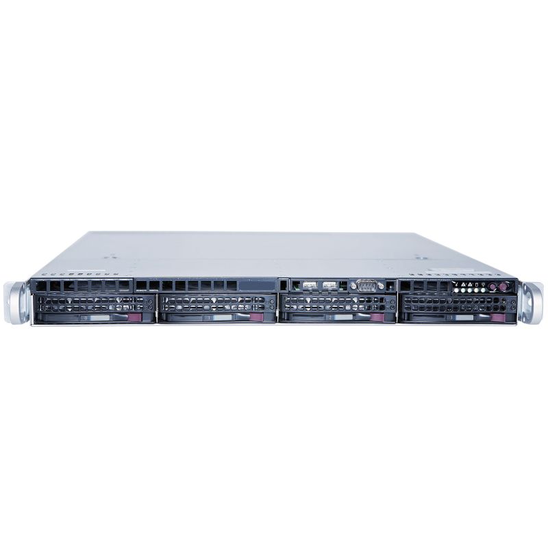 HANWHA 1U-4BAY-SERVER-40TB-R 1U 4 Bay Hot-swap Rackmount Server