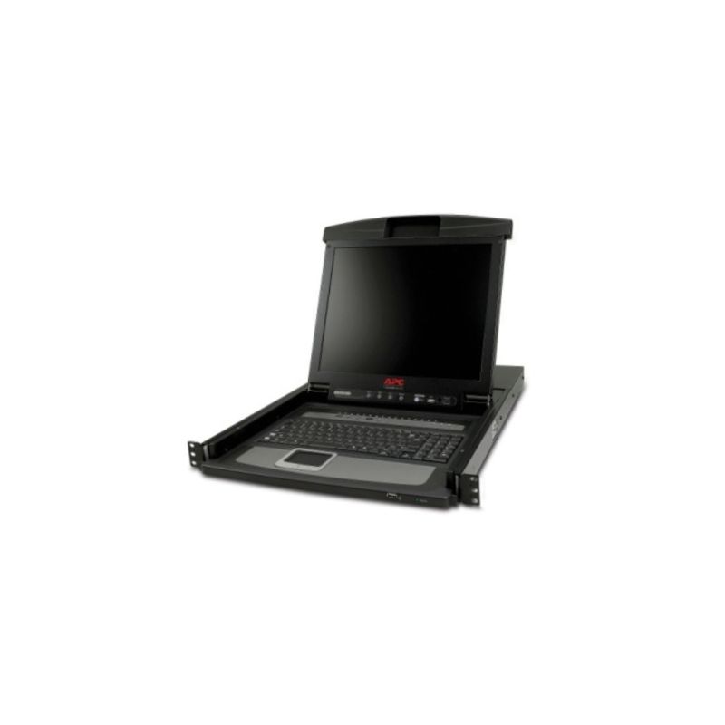 APC UPS AP5816 17 RACK LCD CONSOLE 16 PORT KVM