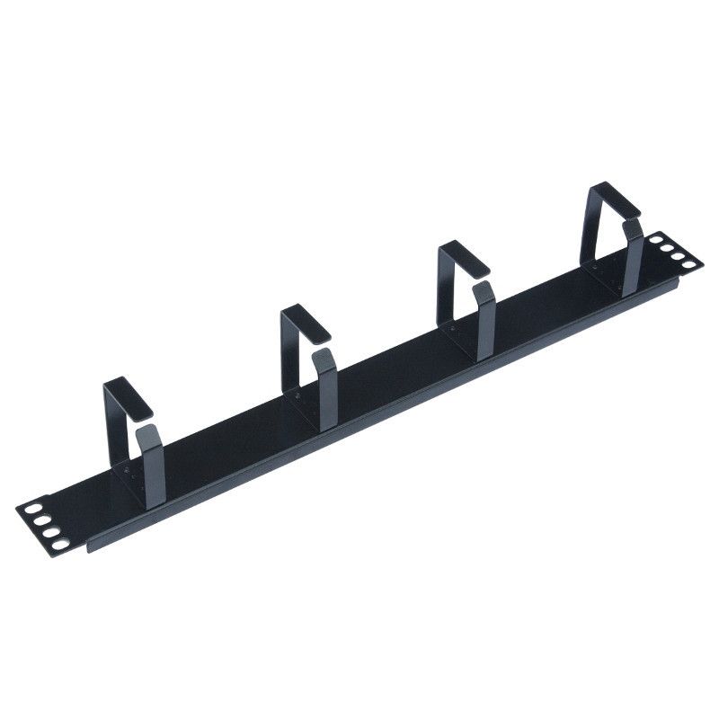 WP RACK WPN-ACM-101-B PANELLO GUIDACAVI 1U IN METALLO, NERO RAL9005