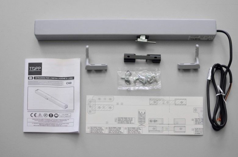 TOPP 3E30#000005019 Attuatore a catena C60 24V - per applicazione a sp