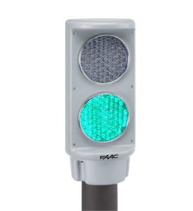 FAAC 103177 SEMAFORO A DUE LUCI A LED VERDE ROSSO
