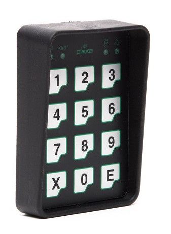 PLEXA PLW 380/TP Easy touch capacitive outdoor ASA keyboard