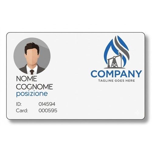 PLEXA KB-C4-M Pack of 25 personalized cards in 4 colors magn
