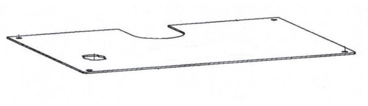 RIB IDR1046 R COPERCHIO CASSA FLUID SX 66200112