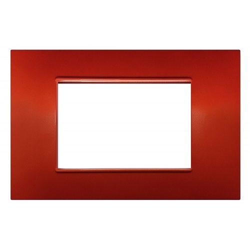 MAPAM 6004-15 Placca Tecnopolimero Gem 6004-15 4P Corallo