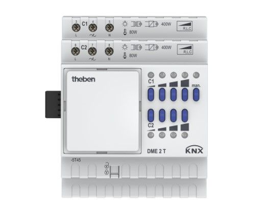 THEBEN 4930275 DME 2T KNX ATTUATORE DIMMER 2X400W ESP