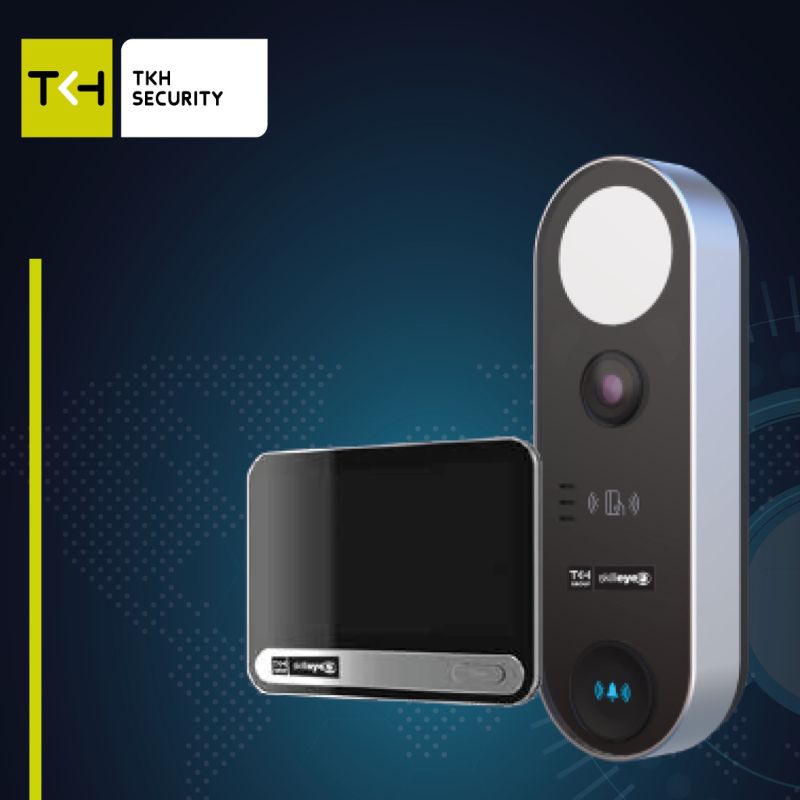 kit composto da intercom + display touch