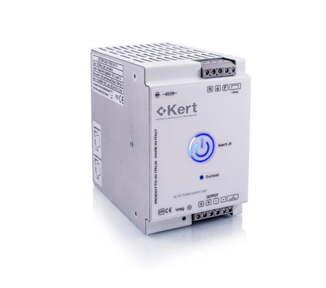 KERT KAL2406DIN Alimentatore industriale 24Vdc 7A. 168W