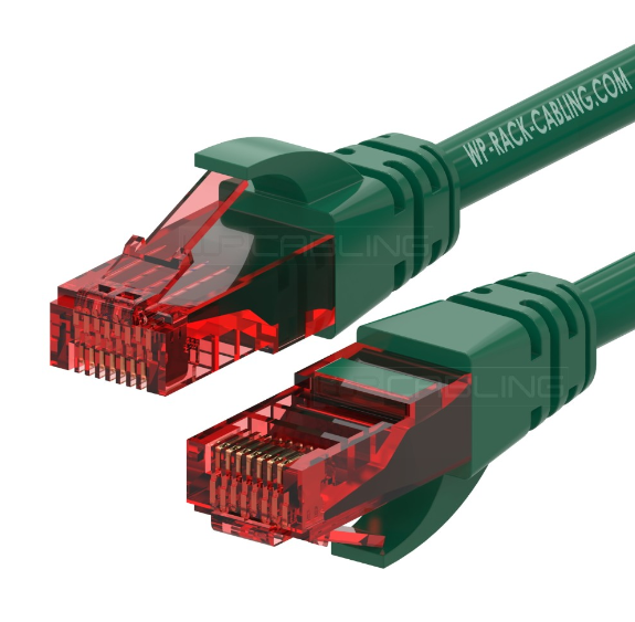 WP RACK WPC-PAT-6U005G CAVO PATCH CAT.6 UTP, 0.5m VERDE