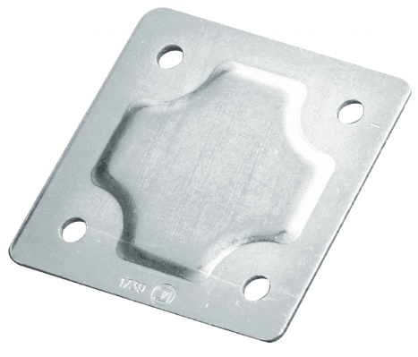 8312L Piastra Zincata 84x84mm Per HINDI880EVO FADINI 8312L