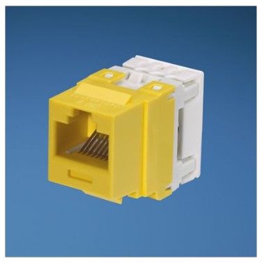 PANDUIT NK688MYL NK Cat 6 punchdown jack module - Yellow