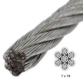 SOMMER 25014 7x19 steel cable d=5.0 mm