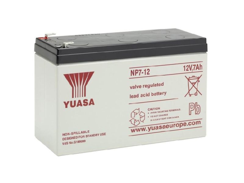 YUASA NP 7-12 (L) 12V 7Ah BATTERY