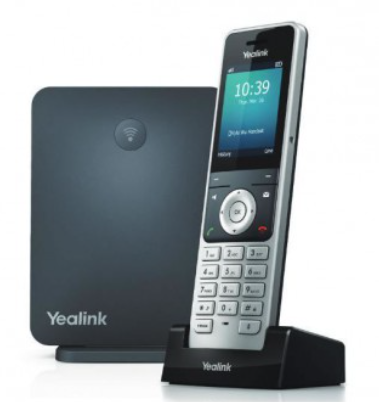 YLK-AC-W60P Yealink DECT-IP W60P Stazione base a cella singola e Cordless W56H: 8 chiamate, 8 account