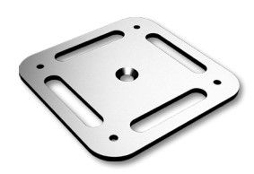 DEA FP-FWL Fixing plate for walls and ceilings - GREY