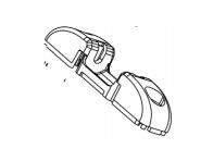 TOPP 1UA003 ARS Quick attachment to the window - grey