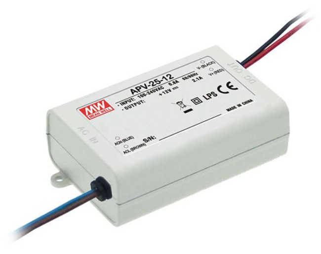 MEANWELL APV-25-24 APV-25-24  LED chiuso CA/CC