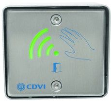 CDVI VHESS PULSANTE ELETTRONICO INFRAROSSO IN ACCIAIO INOX DA