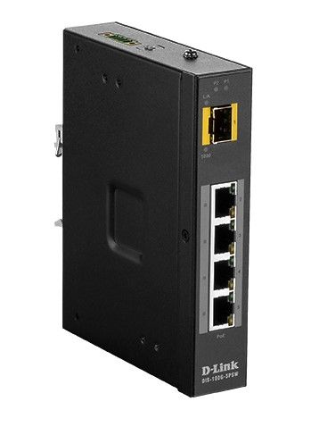 D-LINK DIS-100G-5PSW 5 PORT UNMANAGED SWITCH WITH 4 X