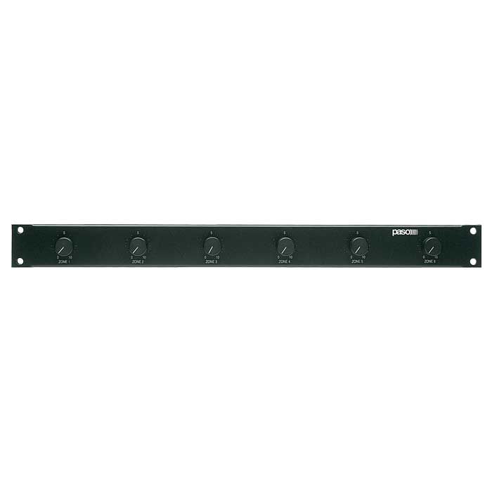 PASO P8056 6-zone attenuator panel