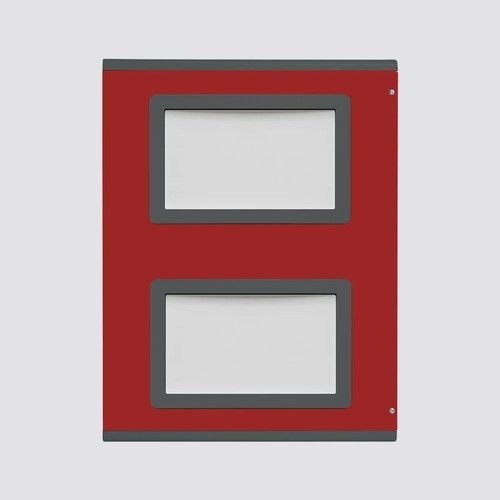 INIM INCENDIO PRCAB+R Armadio aggiuntivo completo di sportello -  Colore rosso RAL3001