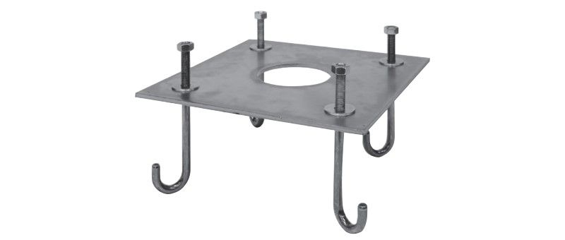 ALLMATIC 64100240 FOUNDATION PLATE X BRV/BRT