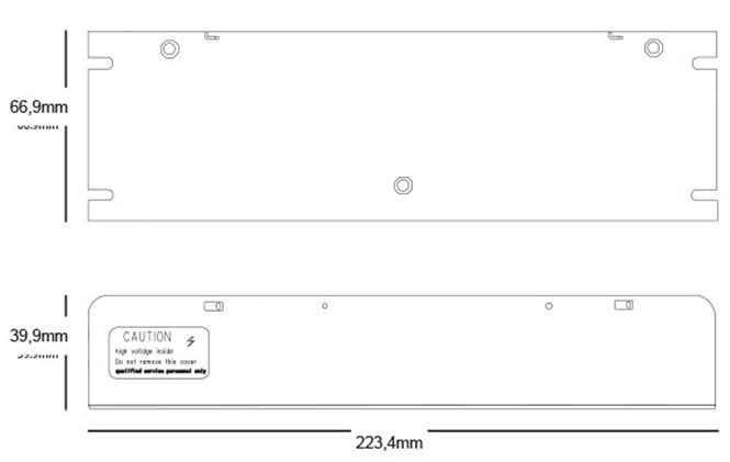 LEDCO TR48200 TRASFORMATORE 48Vdc 200W
