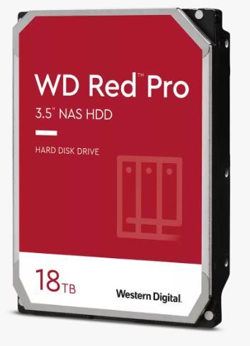 WESTERN-DIGITAL WD181KFGX WD Red Pro Sata 3,5 Pollici 18TB 