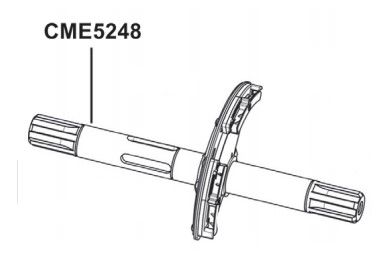 RIB CME5248 ALBERO TRAINO X MOZZO RAPID.>2014  (GRIS900)
