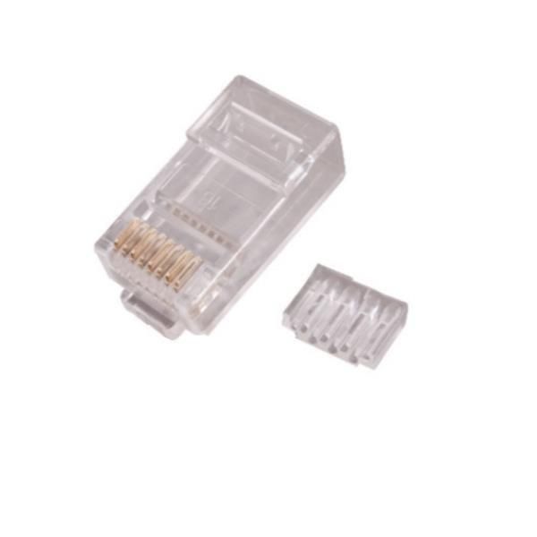 WP RACK WPC-MDP-882-6U-R06 PLUG CAT.6 RJ45 UTP PER CAVO TONDO FLESSIBILE