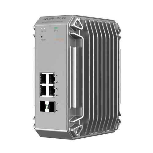 RUIJIE RG-NIS3100-4GT2SFP-HP L2 Industrial Managed Switch, 4-Port Gigabit RJ45