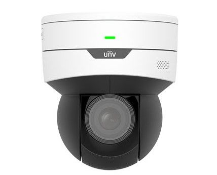 UNIVIEW IPC6412LR-X5UPW-VG Telecamera dome MiniPTZ per interni con rete IR WDR Starlight da 2 MP