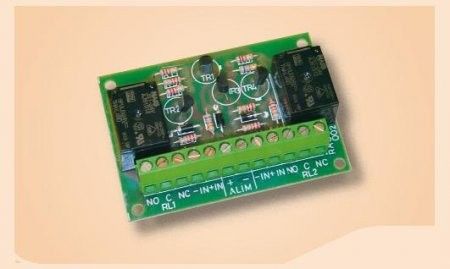 VIMO C1RA002 Amplified 24V 10A 2-relay interface board