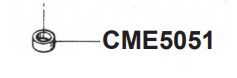 RIB CME5051 R THRUST BUSHING N.