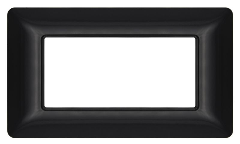 MAPAM M8004-02 Placca Tecnopolimero Joy M8004-02 4P Nero