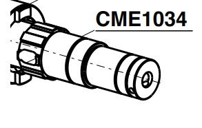 RIB CME1034 Albero traino SUPER 2 fosf.man