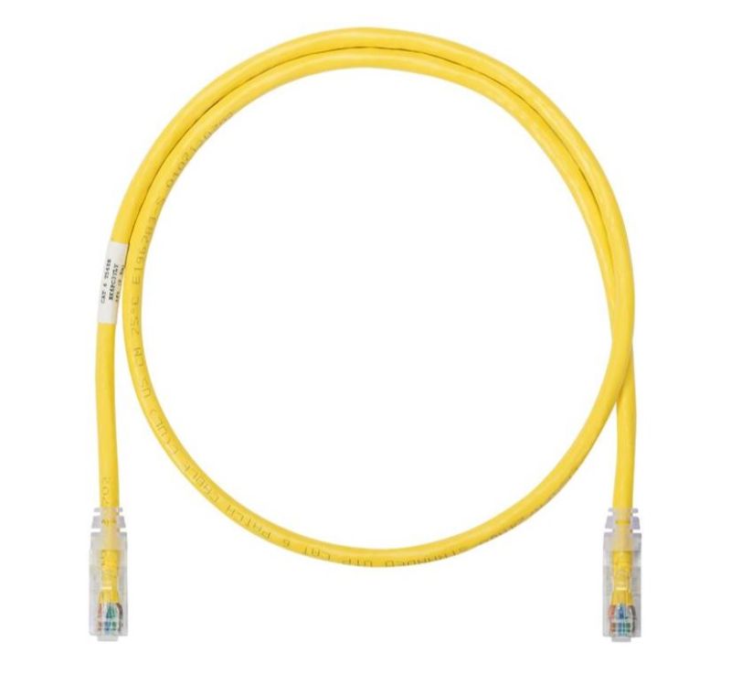 PANDUIT NK6PC5MYLY NK Copper Patch Cord- Category 6- Yellow UTP Cable