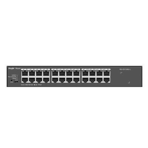 RUIJIE RG-ES124G-L 24-Port Gigabit Unmanaged Switch, 24 Gigabit RJ45