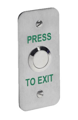 CDVI RTE/AF BUILT-IN STAINLESS STEEL PUSH BUTTON