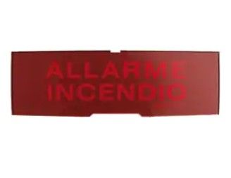 NOTIFIER P-PAN1-P-FAL-G Pellicola in Policarbonato 
