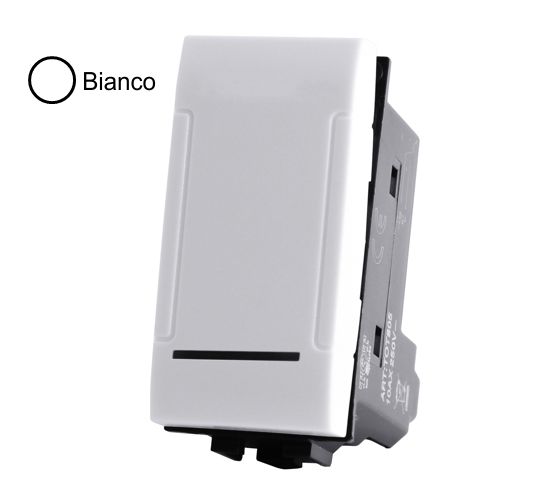 MAPAM 801B Single-pole switch (16A-250V) Art 801B White